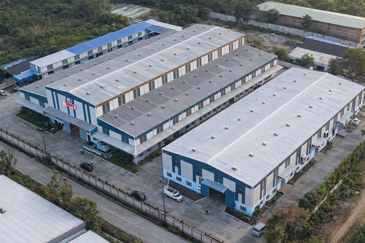 JIGO WORLD Manufacturing Facility - Aerial View